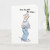 Carte Beer Belly Birthday Guy. (Devant)