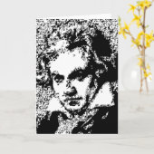 CARTE BEETHOVEN (Fleur jaune)