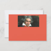 carte Beethoven célèbre motif (Dos)