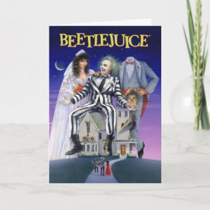 Carte Beetlejuice Affiche de théâtre