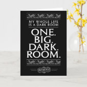 Carte Beetlejuice | Toute Ma Vie Est Une Salle Sombre (Fleur jaune)