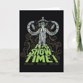 Carte Beetlejus | C'est l'heure du spectacle ! (Devant)