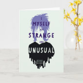 Carte Beetlejus | Lydia Graphisme "étrange et inhabituel (Fleur jaune)