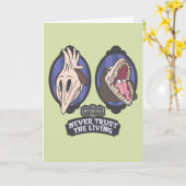 Carte Beetlejus | Maitlands "Ne jamais faire confiance a (Fleur jaune)