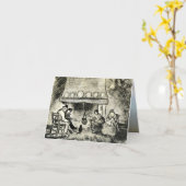 Carte Before the Fireplace (Fleur jaune)