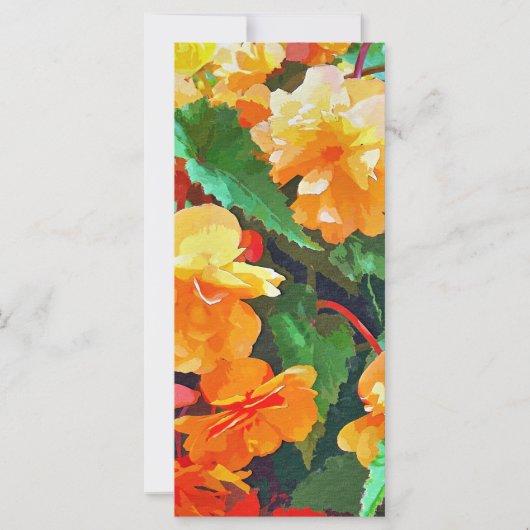 CARTE BEGONIAS (Devant)