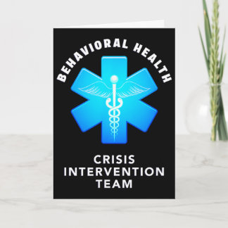 Carte Behavioral And Mental Health Crisis Intervention T