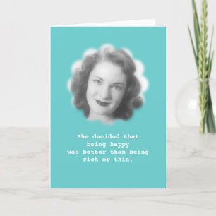 Carte Being Happy, photo de Fun Vintage