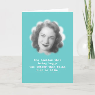 Carte Being Happy, photo de Fun Vintage