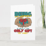 Carte Being My Nephew Is Really The Only Gift You Need<br><div class="desc">Cool design with a quote: Being My Nephew Is Really The Only Gift You Need. Perfect for your Nephew or other family relatives. Great design for birthday or christmas party for your Nephew.</div>