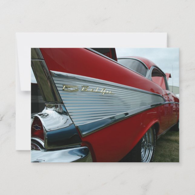 Carte Bel Air 1957 (Devant)