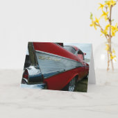 Carte Bel Air 1957 (Fleur jaune)