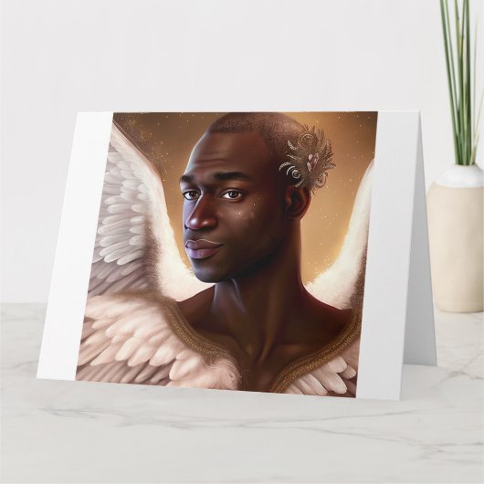 Carte  Bel Ange Noir Africain  (Devant)