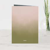 Carte Belated Birthday Card For Brass Instrument Player (Dos)