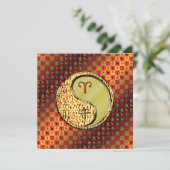 Carte Bélier et cheval métallique (Debout devant)