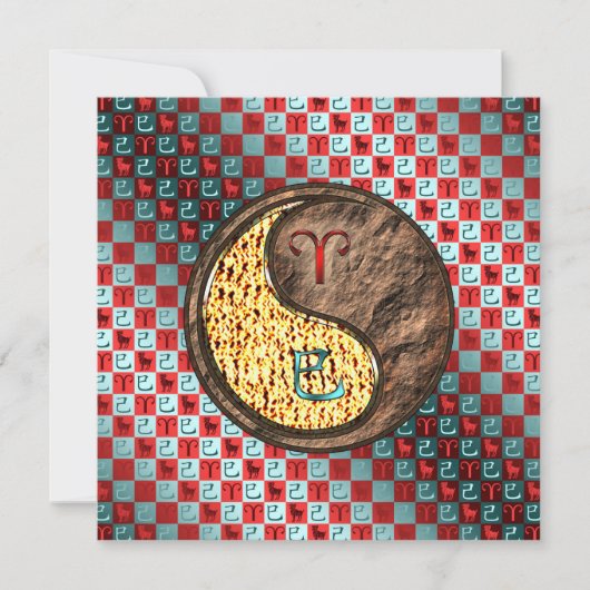 Carte Bélier et Serpent de Terre (Devant)