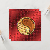 Carte Bélier & Tigre de Bois (Devant/Arrière en situation)