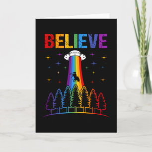 Carte Believe in Rainbow Spirit Rainbow Day