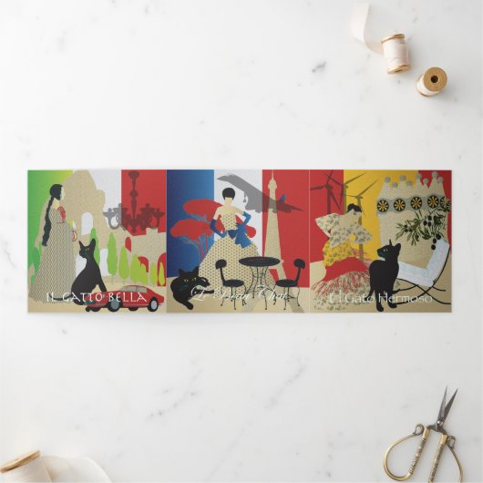 Carte Bella Cat 7-9 Triple (Extérieur)