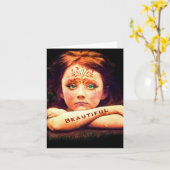 Carte Belle~ (Fleur jaune)