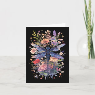 Carte Belle Aquarelle Dragonfly Art Insect Lover Ea