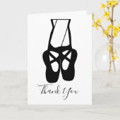 Carte Belle Ballet Danseuse Chaussons Appréciation de l' (Fleur jaune)