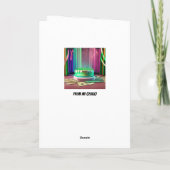 Carte Belle Black Drag Queen drôle Anniversaire (Dos)