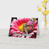 Carte Belle Bouton de repos coloré Art (Fleur jaune)