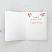 Carte Belle Chat MEOWVELOUS Anniversaire (Intérieur)