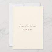 Carte Belle citation de chats d'enfant Red Haired avec c (Dos)