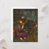 Carte Belle Dame Sans Pitié (Devant/Arrière en situation)