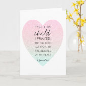 Carte Belle Écriture Précieuse Bible Verse Inspiré (Fleur jaune)