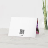 Carte Belle Fête des Mères Lilacs violet Floral (Dos)