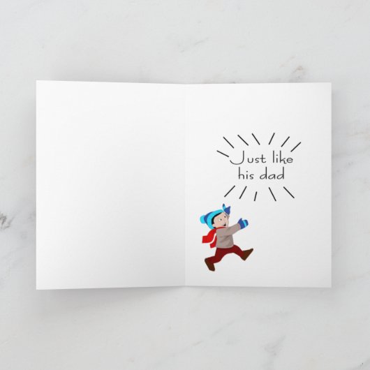 Carte belle-fille Noël (Intérieur)