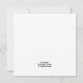 Carte Belle fleurs blanches fleurie fine art sympathie (Dos)