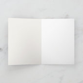 Carte Belle Fleurs Fleurs sauvages douces CUSTOM ANNIVER (Intérieur)