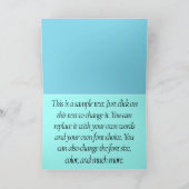 Carte Belle guérison Écriture Jérémie 30:17 (Intérieur)