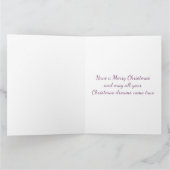 Carte Belle hache afghane dans le village de Noël (Intérieur)