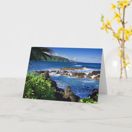 Carte Belle Hawaii, art (Fleur jaune)