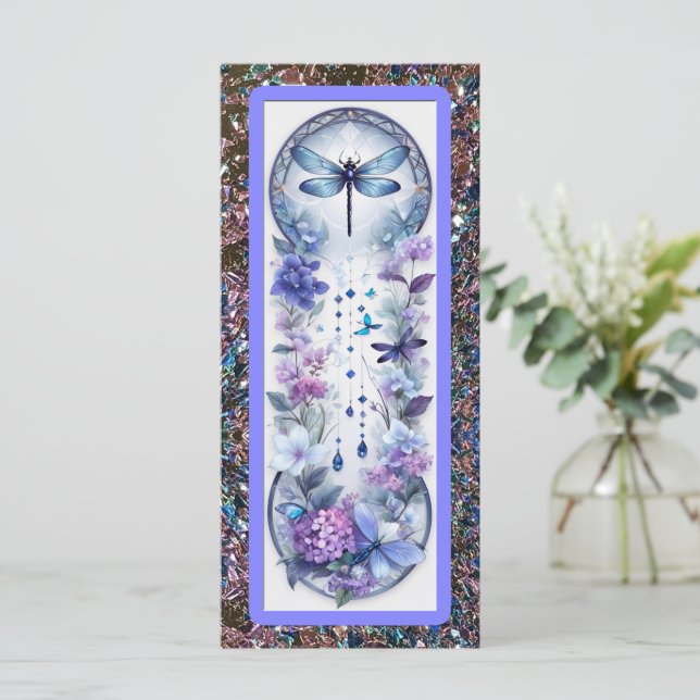 Carte Belle libellule (Debout devant)