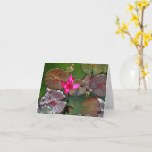 Carte Belle Lys D'Eau (Fleur jaune)