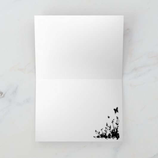 Carte Belle mauvaise herbe (Intérieur)