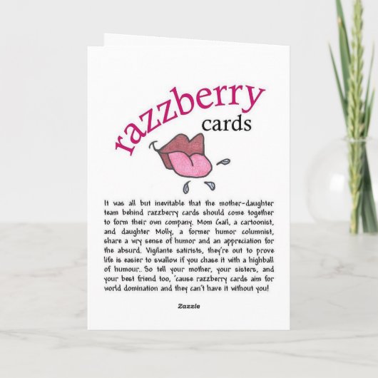 Carte Belle-mère (Dos)