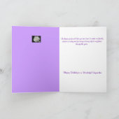 Carte Belle-mère de joyeux anniversaire (Intérieur)