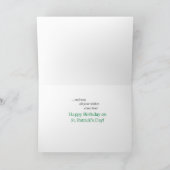 Carte Belle-mère et beau-père Saint-Patrick Clovers (Intérieur)