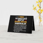 Carte Belle-mère et belle-fille éloignées (Fleur jaune)