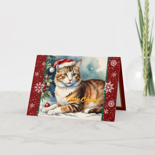 Carte Belle Noël Vacances Collection moderne (Devant)