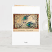 Carte Belle pour toutes occasions (Dos)