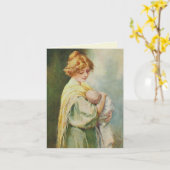 Carte Belle : Précieux nouveau bébé (Fleur jaune)