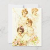 Carte Belle proposition Vintage de Bridesmaid (Dos)